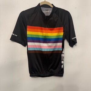Cycling Jersey men’s small Trek rainbow LTD Pride Month LBGTQ